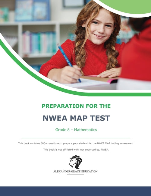 NWEA Map Test Preparation - Grade 8 Mathematics - Paperback