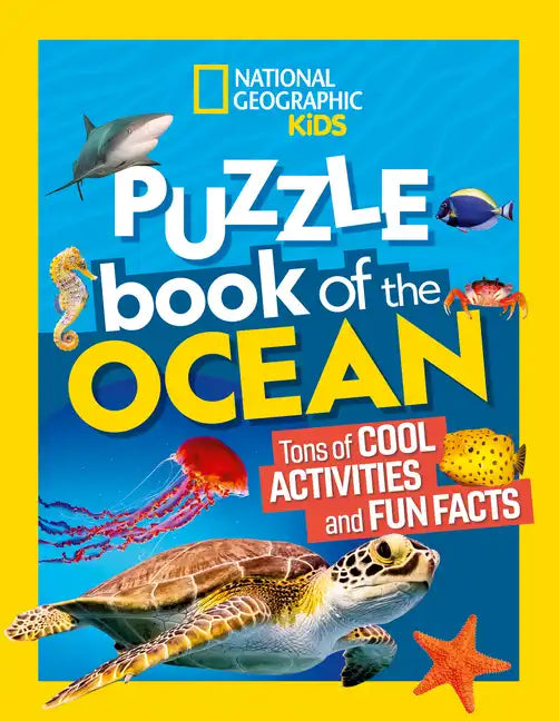 National Geographic Kids Puzzle Book of the Ocean - Paperback