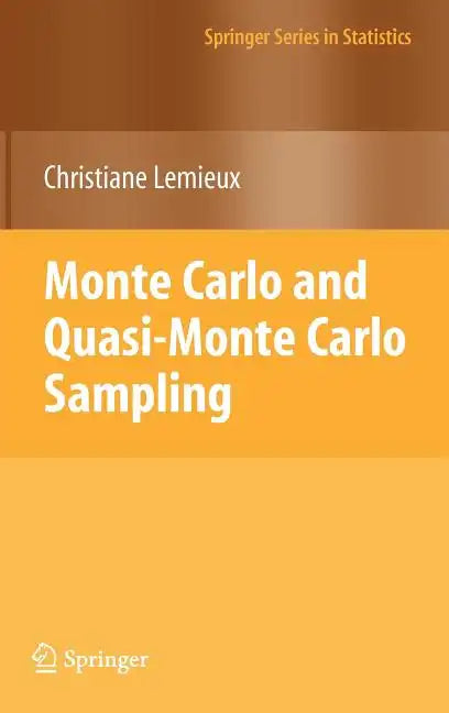 Monte Carlo and Quasi-Monte Carlo Sampling - Hardcover