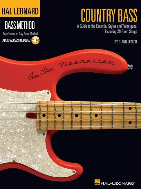 Country Bass - A Guide to the Essential Styles and Techniques Book/Online Audio [With CD] - Paperback