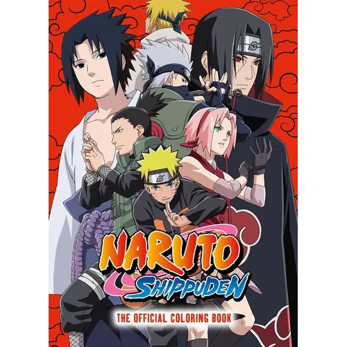 Naruto Shippuden: The Official Coloring Book - Paperback