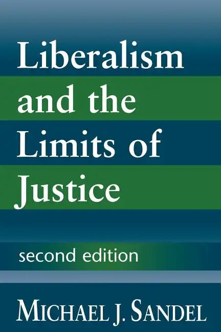 Liberalism and the Limits of Justice - Paperback