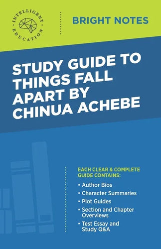 Study Guide to Things Fall Apart by Chinua Achebe - Paperback