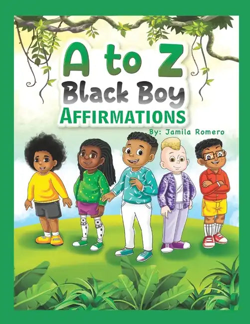 A to Z Black Boy Affirmations - Paperback