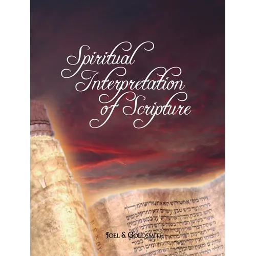 Spiritual Interpretation of Scripture - Hardcover