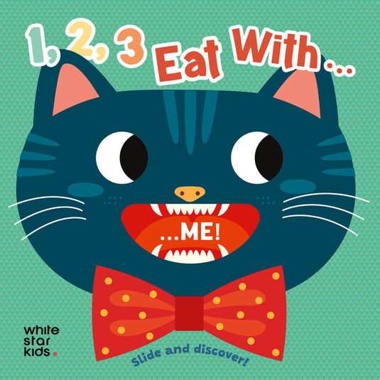 1,2,3, Eat With...Me! - Board Book