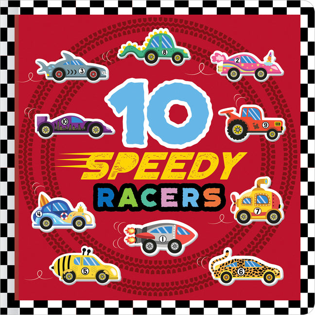 10 Speedy Racers - Board Book