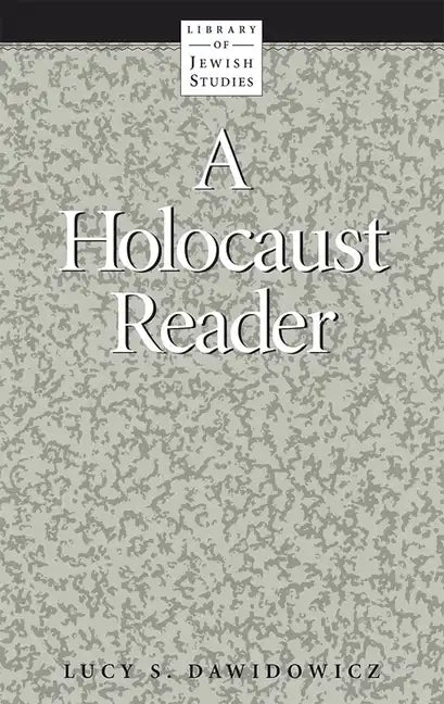 A Holocaust Reader - Paperback