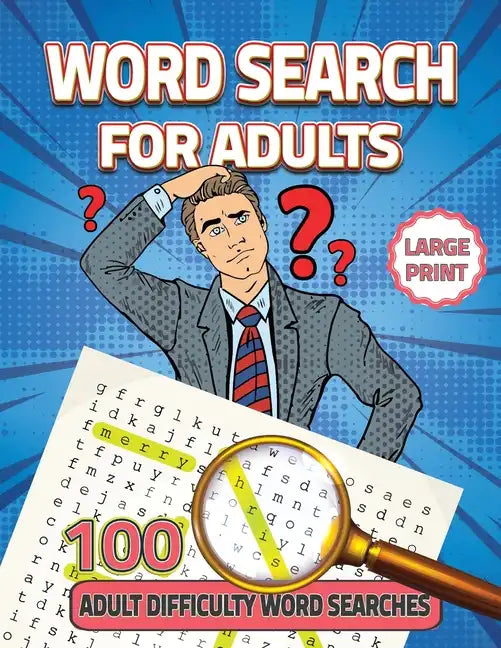 Word Search for Adults Large Print - Paperback