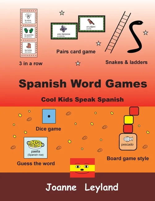 Spanish Word Games: Cool Kids Speak Spanish - Paperback