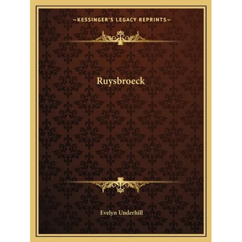 Ruysbroeck - Paperback