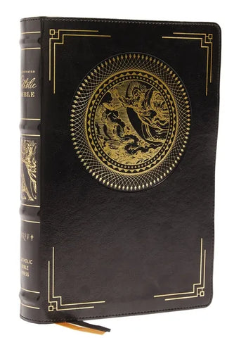 Nrsvce, Illustrated Catholic Bible, Leathersoft, Comfort Print: Holy Bible - Imitation Leather