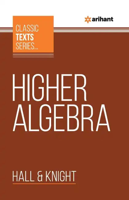 Higher Algebra - Paperback