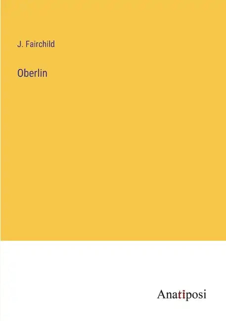 Oberlin - Paperback