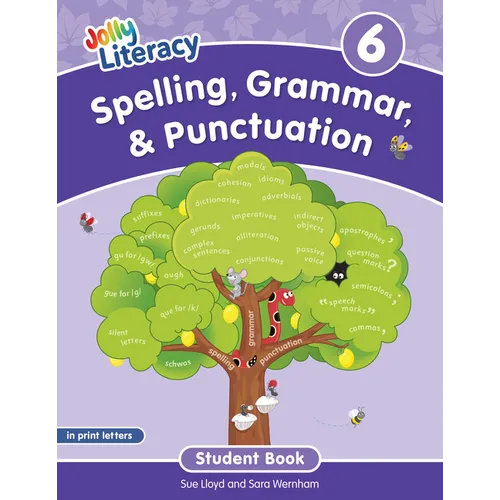 Spelling, Grammar, & Punctuation Student Book 6: In Print Letters (American English Edition) - Paperback