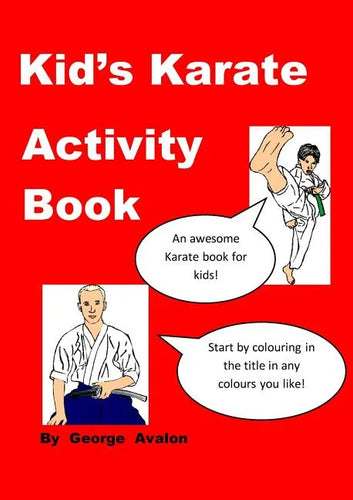 Kid's Karate Activity Book - Paperback