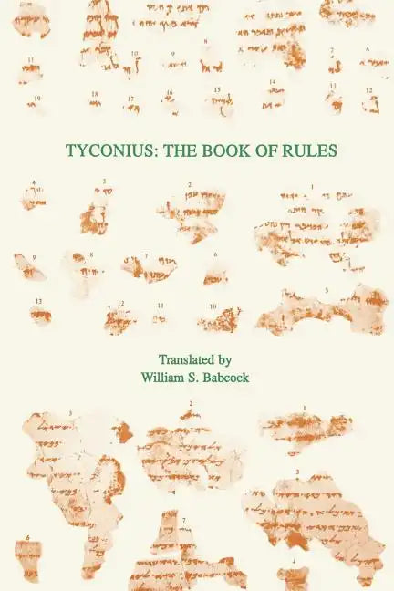 Tyconius: The Book of Rules - Paperback
