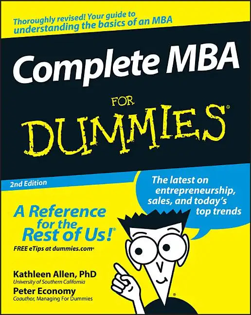 Complete MBA for Dummies - Paperback