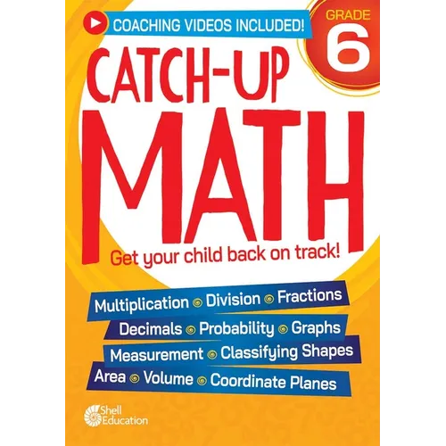 Catch-Up Math: 6th Grade - Paperback