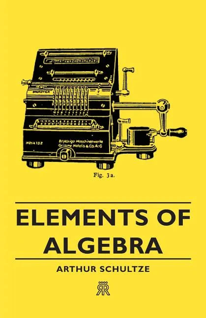 Elements of Algebra - Paperback