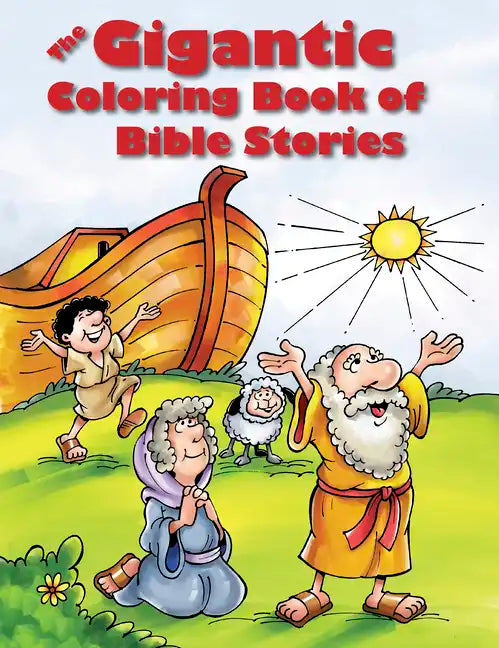 The Gigantic Coloring Book of Bible Stories - Paperback
