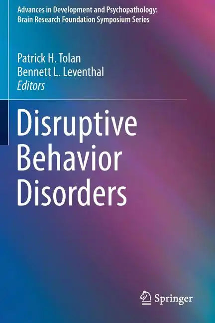Disruptive Behavior Disorders - Paperback