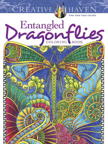 Creative Haven Entangled Dragonflies Coloring Book - Paperback