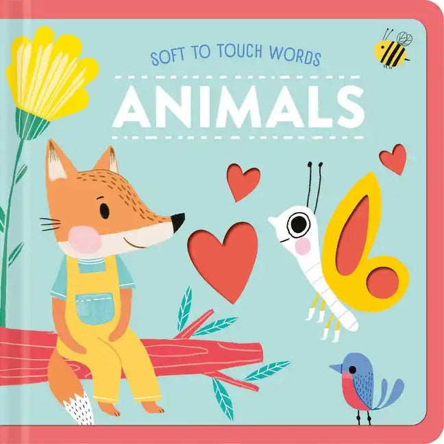 Soft to Touch Words Animals - Board Book