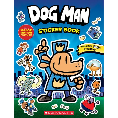 Dog Man: Official Sticker Book - Paperback