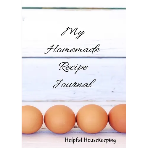 My Homemade Recipe Journal