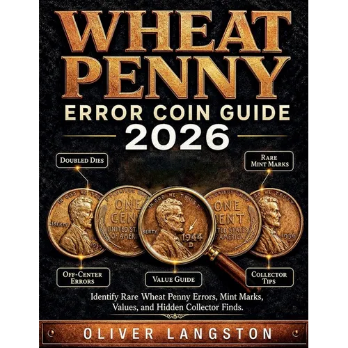 Wheat Penny Error Coin Guide 2026 - Paperback