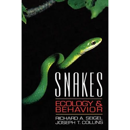 Snakes: Ecology and Behavior - Paperback