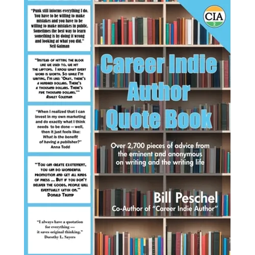 Career Indie Author Quote Book - Paperback