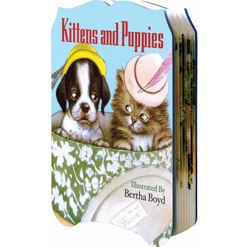 Kittens and Puppies Shape Book - Paperback