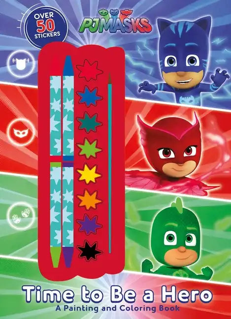 Pj Masks: Time to Be a Hero - Paperback
