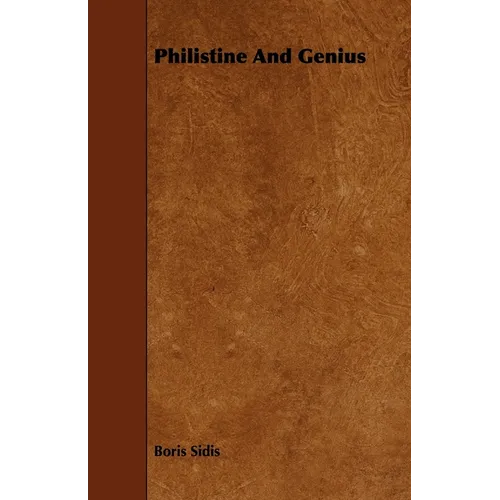 Philistine and Genius - Paperback