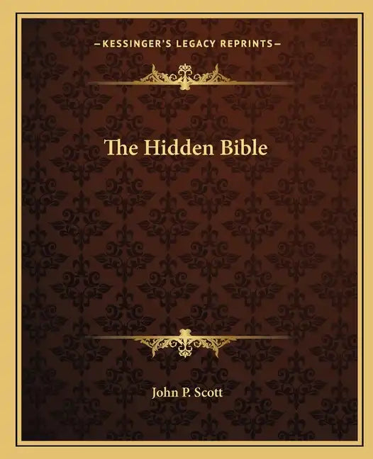 The Hidden Bible - Paperback