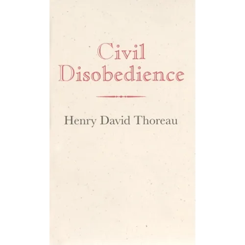 Civil Disobedience - Hardcover
