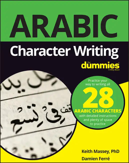 Arabic Character Writing for Dummies - Paperback
