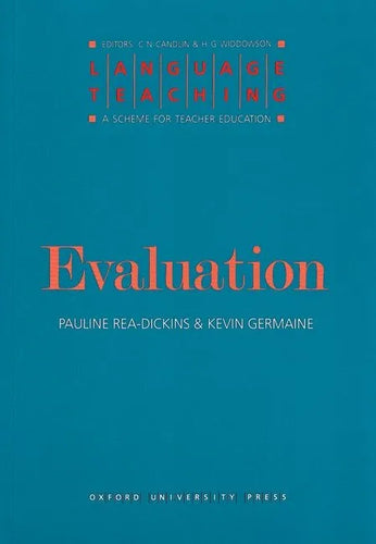 Evaluation - Paperback