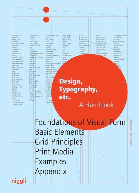 Design, Typography Etc.: A Handbook - Hardcover