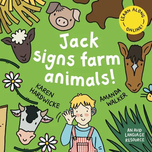 Jack Signs FARM ANIMALS!: Off to the countryside for another exciting sign language adventure - based on a true story! - Paperback