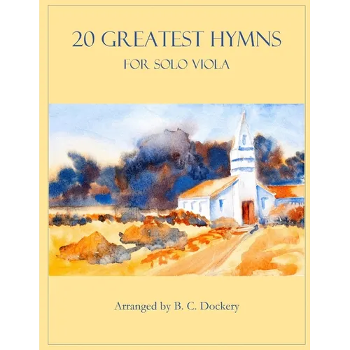 20 Greatest Hymns for Solo Viola - Paperback