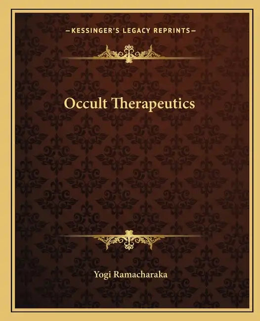 Occult Therapeutics - Paperback