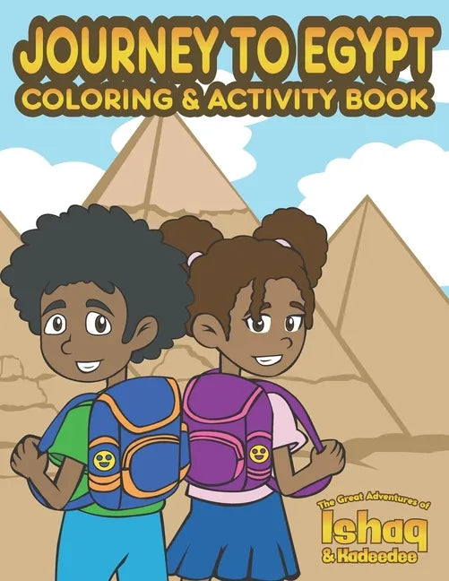 Journey to Egypt Coloring & Activity Book - Paperback