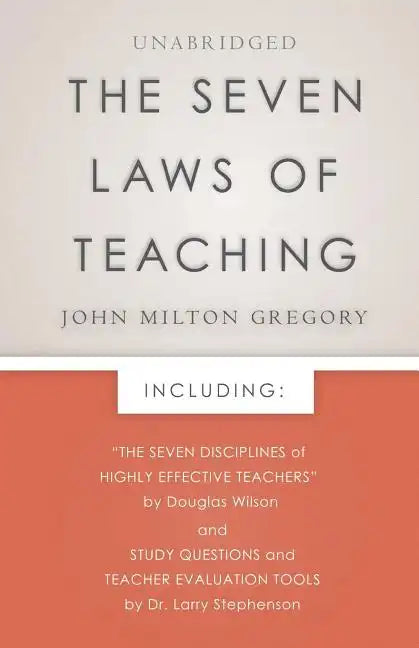 The Seven Laws of Teaching - Paperback