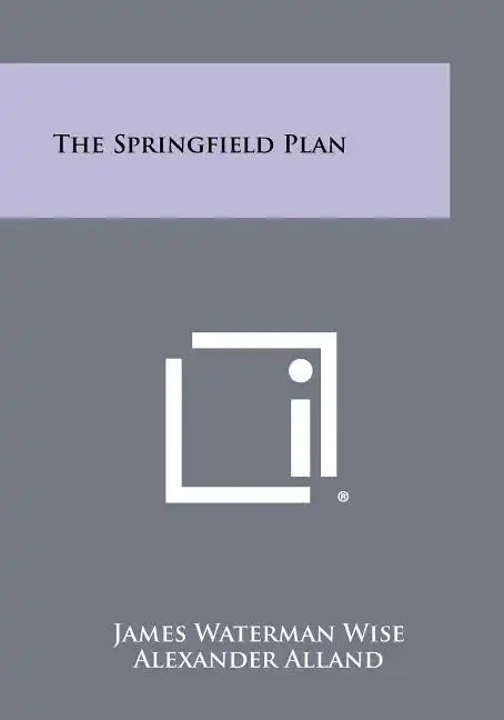 The Springfield Plan - Paperback