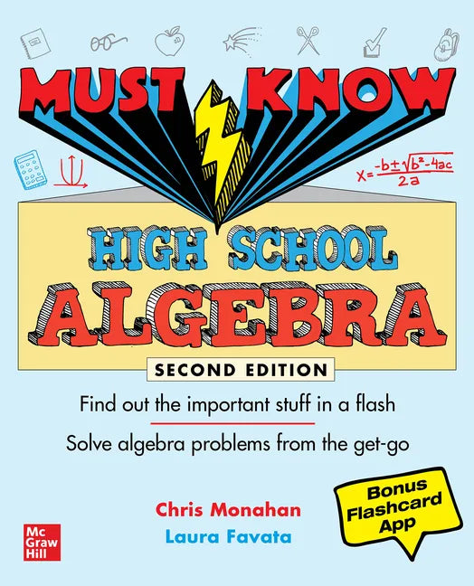 Must Know High School Algebra, Second Edition - Paperback