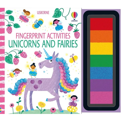 Fingerprint Activities Unicorns and Fairies - Spiral