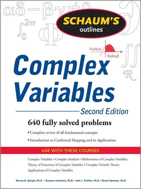 Schaum's Outline of Complex Variables, 2ed - Paperback